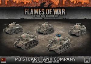 M3 Stuart Company (x5 Plastic)