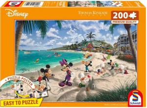 Thomas Kinkade: Disney - Mickey & Minnie in Florida (200 pieces)
