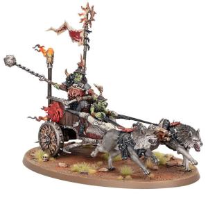 GLOOMSPITE GITZ: SNARLBOSS ON WAR-WHEELA
