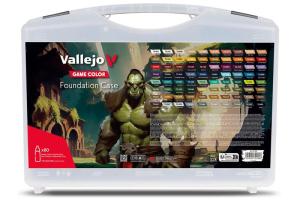 Vallejo Foundation Case 80 x 18ml opaque colors
