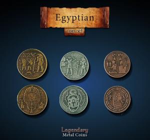 Egyptian Coin Set