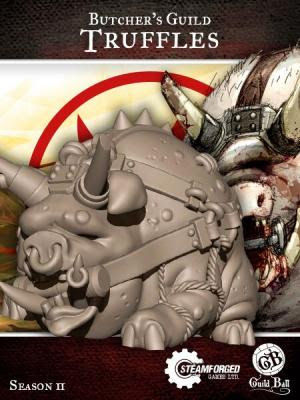 Guild Ball Truffles Butcher Mascot
