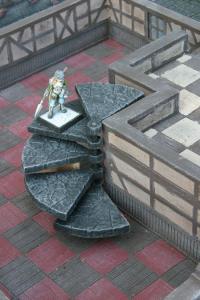 Spiral Staircase Element, 5 pcs