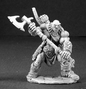 Thelgar Halfblood, Half-orc Barbarian