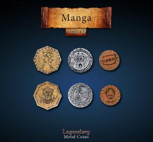 Manga Coin Set