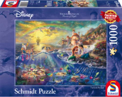 Thomas Kinkade: Disney - The Little Mermaid Ariel (1000 pieces)