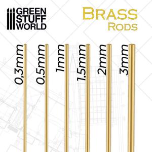 Pinning Brass Rods 0.5mm