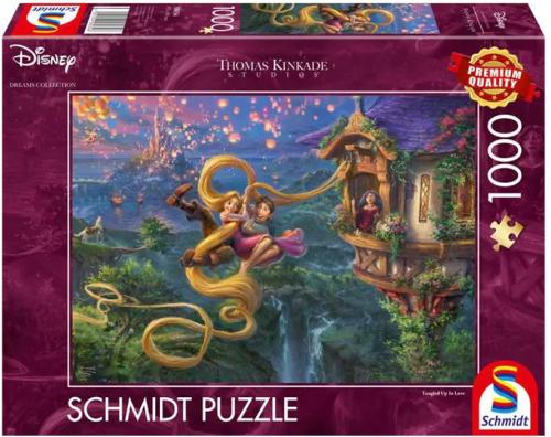 Thomas Kinkade: Disney - Rapunzel Tangled up in Love (1000 pieces)