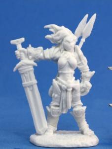 Amiri, Iconic Barbarian (sculpted by Derek Schubert)