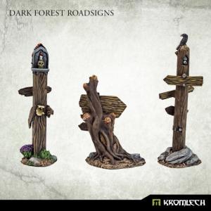 Dark Forest Road Signs