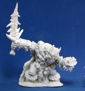 Boerogg Blackrime, Frost Giant Jarl (sculpted by Gene VanHorn)