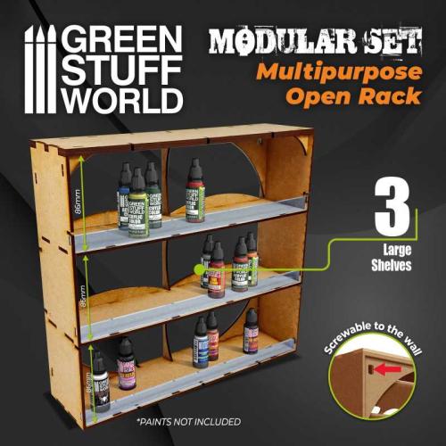 GSW MODULAR SET: Multipurpose Open Rack