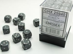 Speckled 12mm d6 Hi-Tech Dice Block (36 dice)