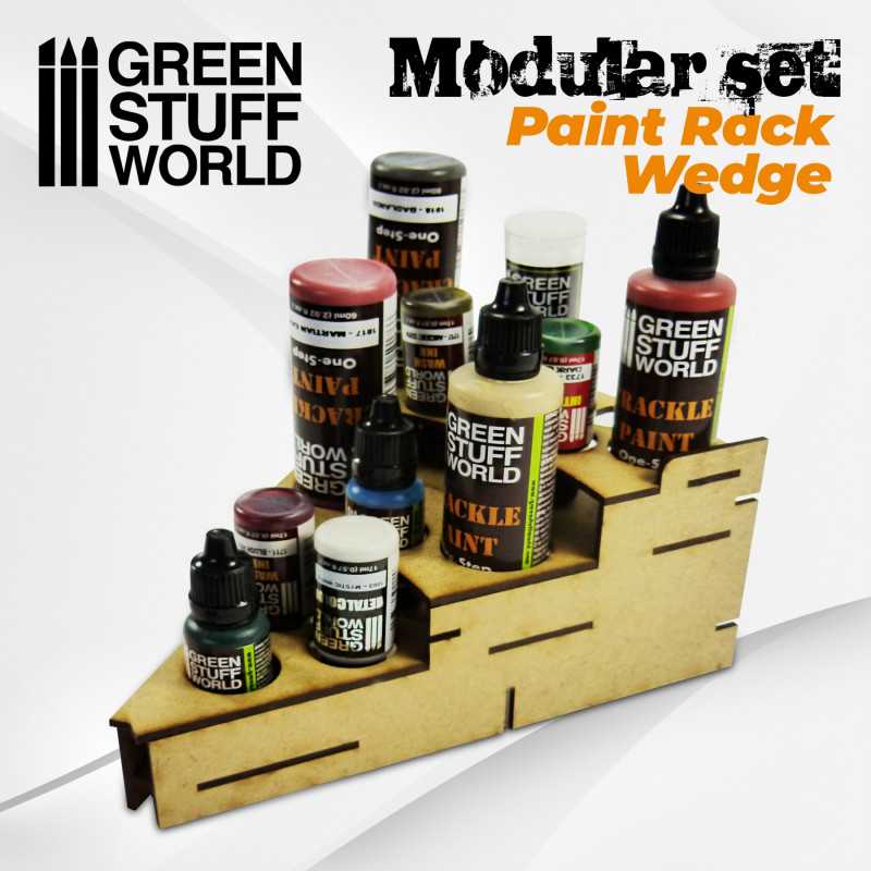 Gsw Paint Rack GSW MODULAR SET: Paint Rack - WEDGE