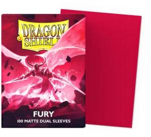 Dragon Shield Matte Dual Sleeves Standard Size: Fury (100)