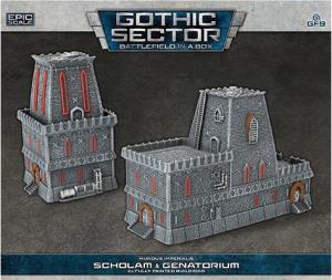 Mundus Imperialis: Scholam & Genatorium (6-10 mm epic scale)