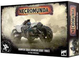 NECROMUNDA: IRONHEAD SQUAT SVENOTAR SCOUT TRIKES