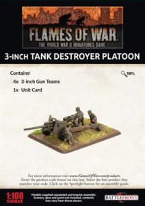 3 inch Towed Tank Destroyer Platoon (x4)