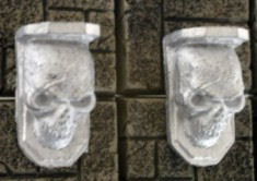 Wall Grimace Skull - 2pcs