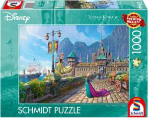 Thomas Kinkade: Disney - Frozen, Celebrating in Arendelle (1000 pieces)