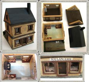 ´Boulangerie´ Baker Merville (15mm skala)