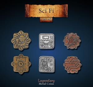 Sci-Fi Coin Set