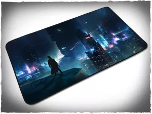 Card game mat - TCG Cyberpunk (24x14 inch)