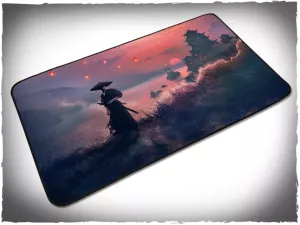 Card game mat - TCG Samurai (24x14 inch)