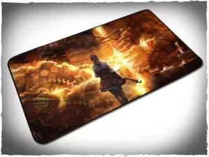 Card game mat - TCG Steampunk (24x14 inch)