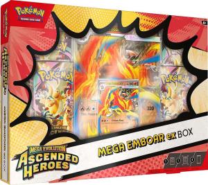 Pokémon Ascended Heroes Mega Emboar ex Box (Max 1 per kund)
