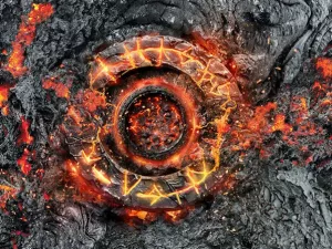 Warhammer AoS objective markers - Realm Of Fire