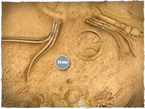 Game mat - Desert City 44x60 inch