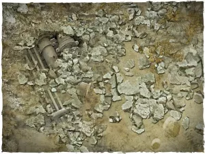 Game mat - Urban Wasteland 44x60 inch