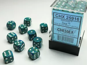 Speckled 12mm d6 Sea Dice Block (36 dice)