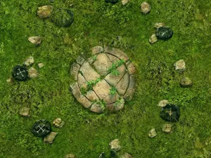 Warhammer AoS objective markers - Grass