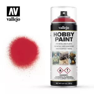 Vallejo Hobby Paint Spray: Bloody Red (400 ml)