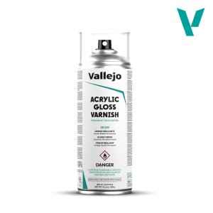 Vallejo Acrylic Gloss Varnish Spray (400 ml)