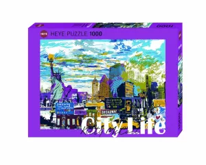 City Life, I Love New York! 1000 pieces