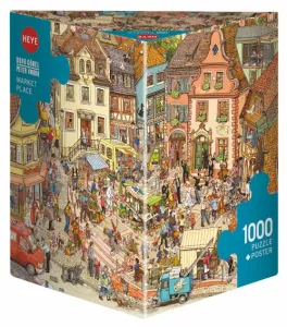 Market Place, Göbel & Knorr 1000 pieces Triangular