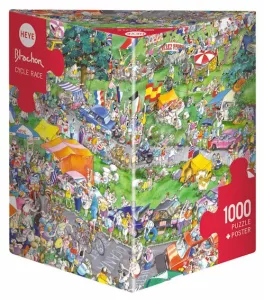 Cycle Race, Blachon 1000 pieces Triangular