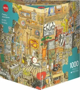 Adolfsson: Music Maniac (1000 pieces triangular box)
