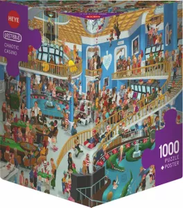Oesterle: Chaotic Casino (1000 pieces triangular box)