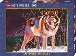 Precious Animals: Night Wolf (1000 pieces)