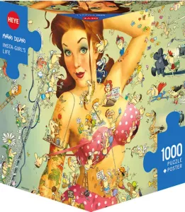 Insta-Girls Life (1000 pieces triangular box)