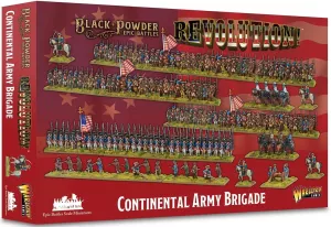 Black Powder Epic Battles: Revolution! - Continental Army Brigade (Rel 06-28)