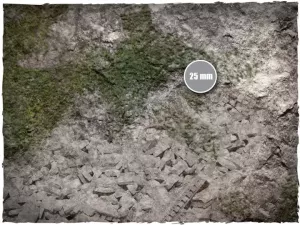 Game mat - Medieval Ruins 3x3 foot