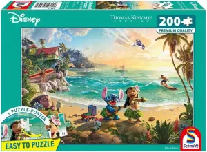 Thomas Kinkade: Disney - Lilo & Stitch (200 pieces)