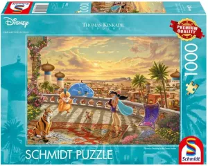 Thomas Kinkade: Disney - Jasmine Dancing in the Desert Sunlight (1000 pieces)