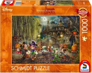 Thomas Kinkade: Disney - Mickey & Minnie Halloween Fun (1000 pieces)