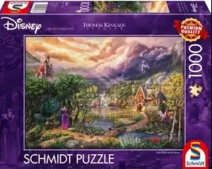 Thomas Kinkade - Disney - Snow White and the Queen (1000 pieces)